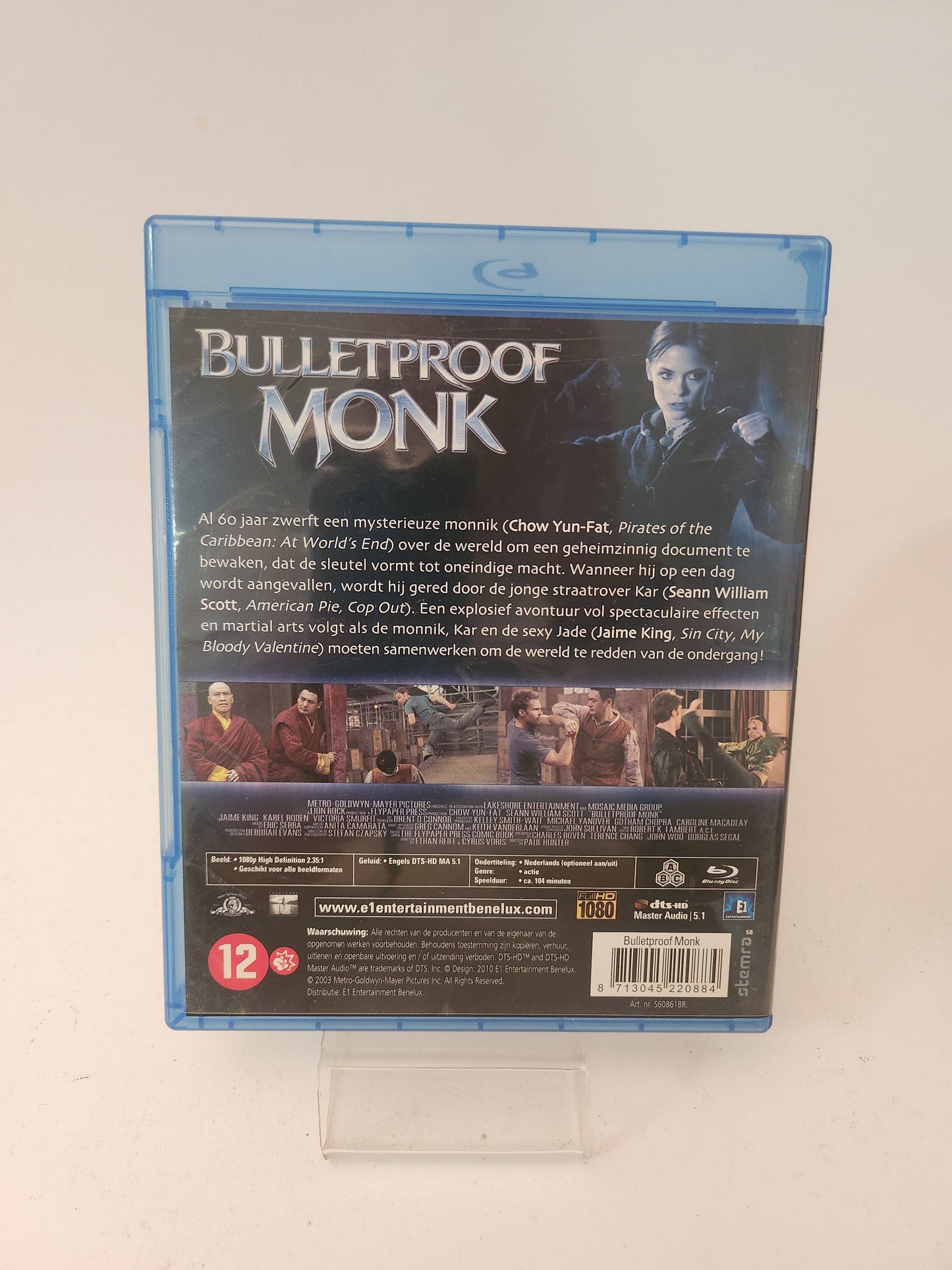 Bulletproof Monk Blu-Ray Chow Yun-Fat - Blu-Ray