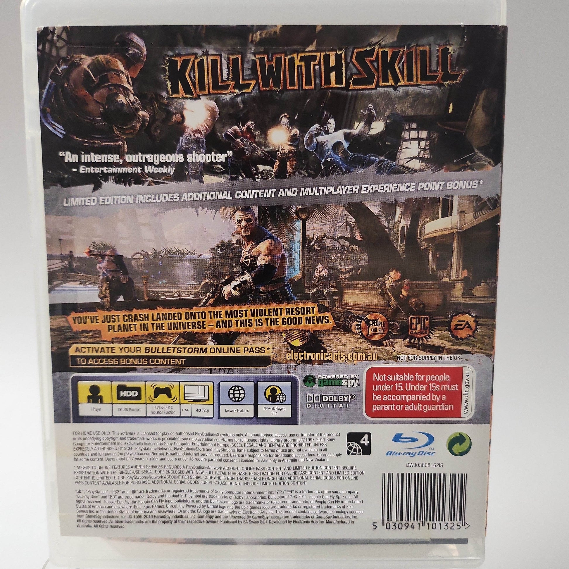 Bulletstorm Limited Edition Playstation 3 - Feniks Gameshop