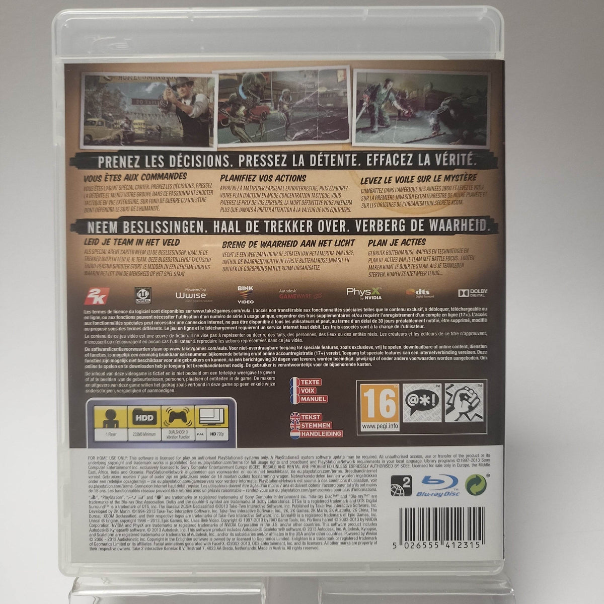 Bureau Xcom Declassified + Cover Playstation 3 - Feniks Gameshop