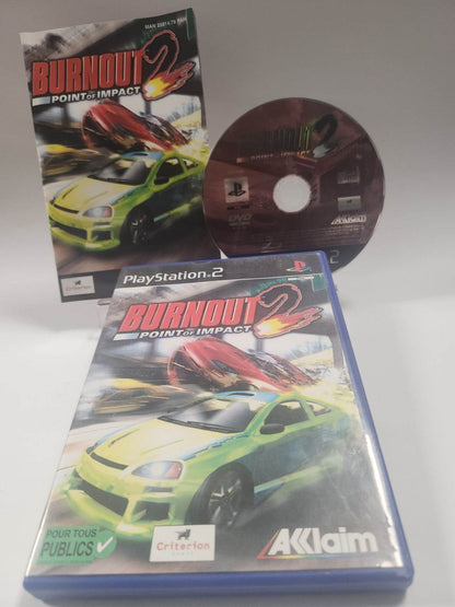 Burnout 2 Point of Impact Playstation 2 - Feniks Gameshop