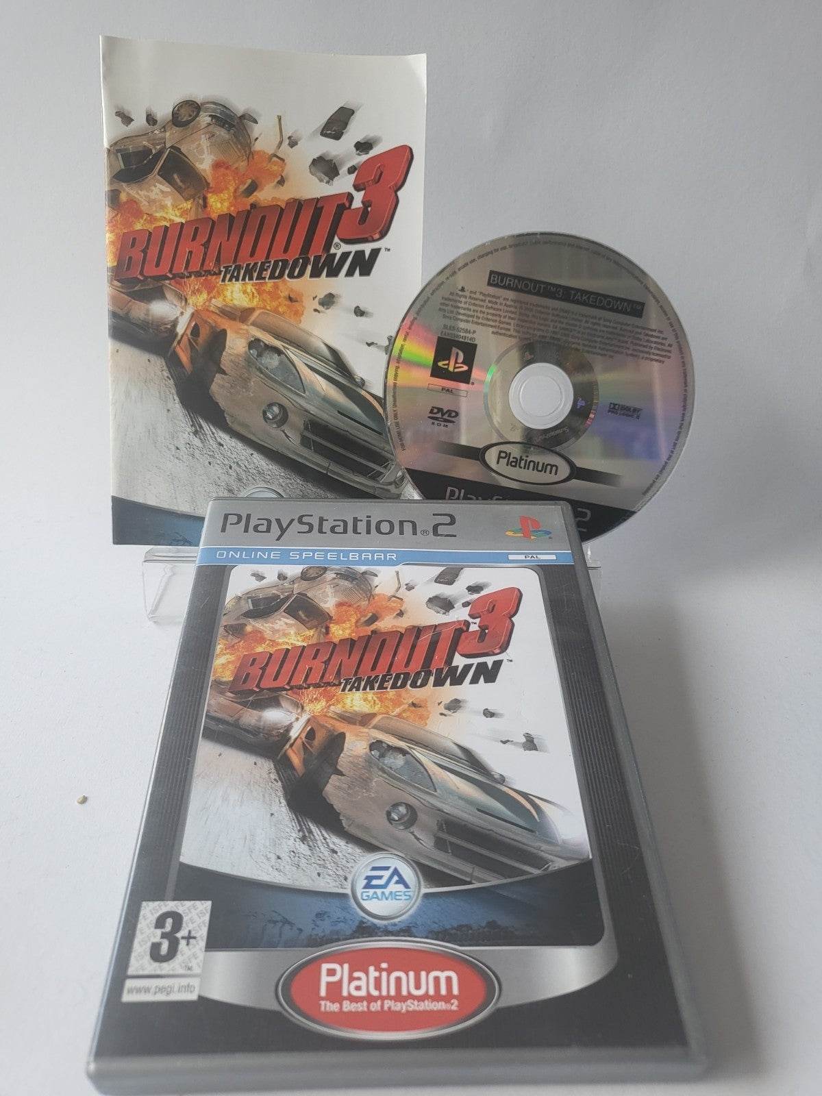 Burnout 3: Takedown Platinum Playstation 2 - Feniks Gameshop
