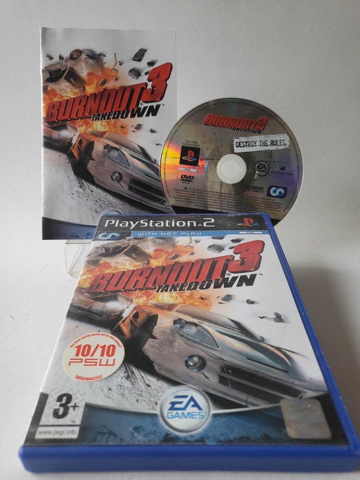 Burnout 3 Takedown Playstation 2 - Feniks Gameshop