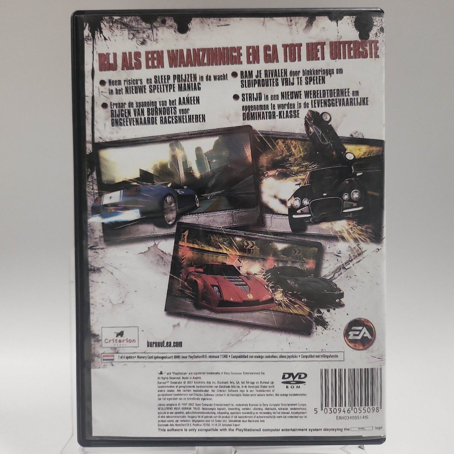 Burnout Dominator (Copy Cover) Playstation 2 - Feniks Gameshop