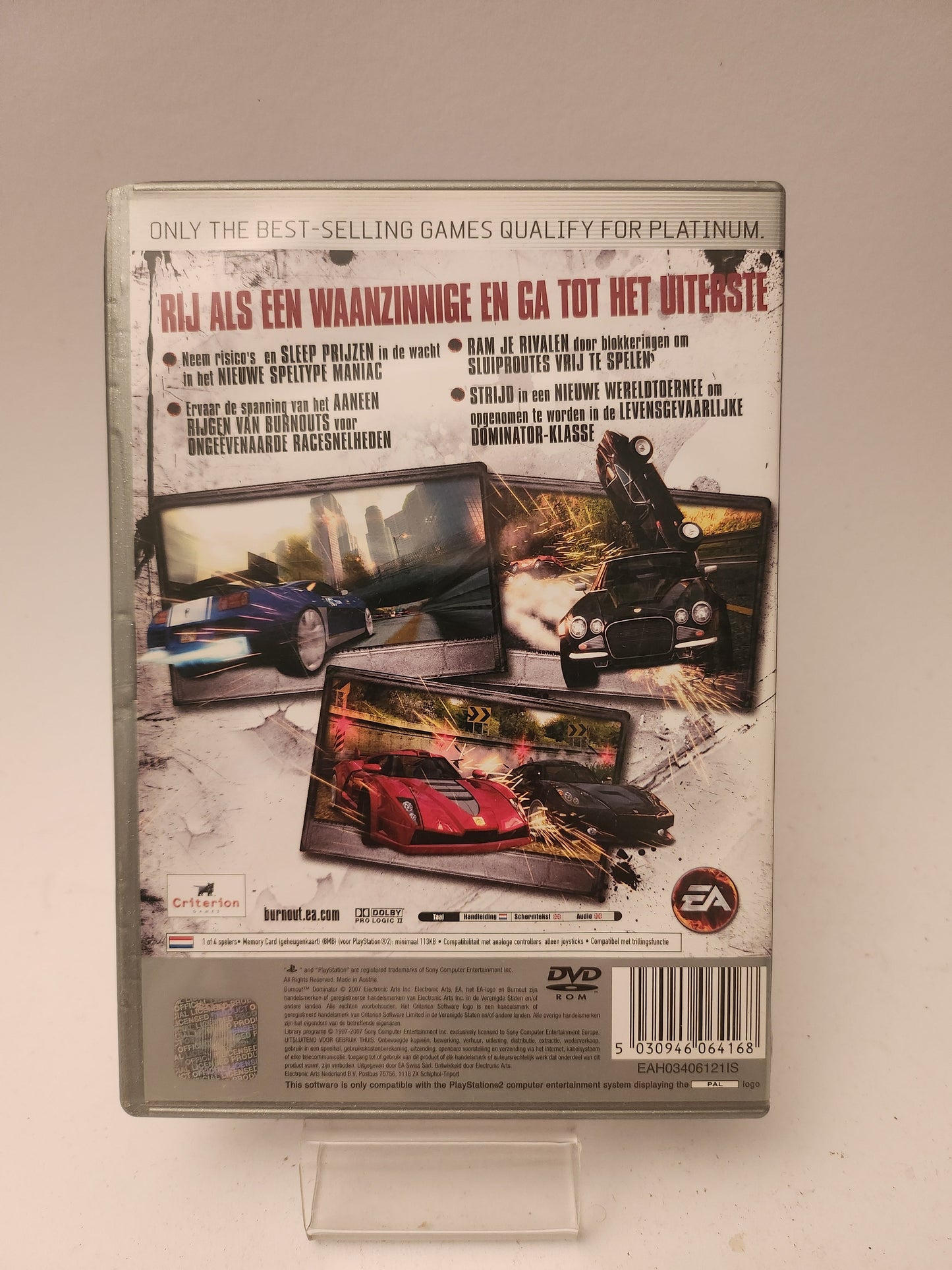 Burnout Dominator Platinum (No Book) PlayStation 2 - Playstation 2 Games