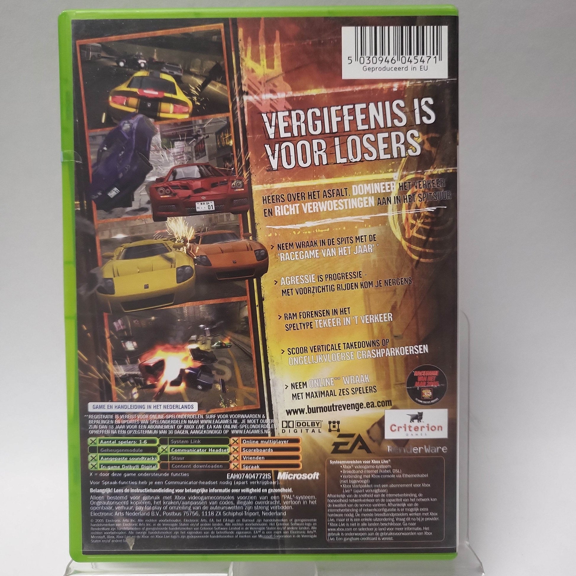 Burnout Revenge Xbox Original - Feniks Gameshop