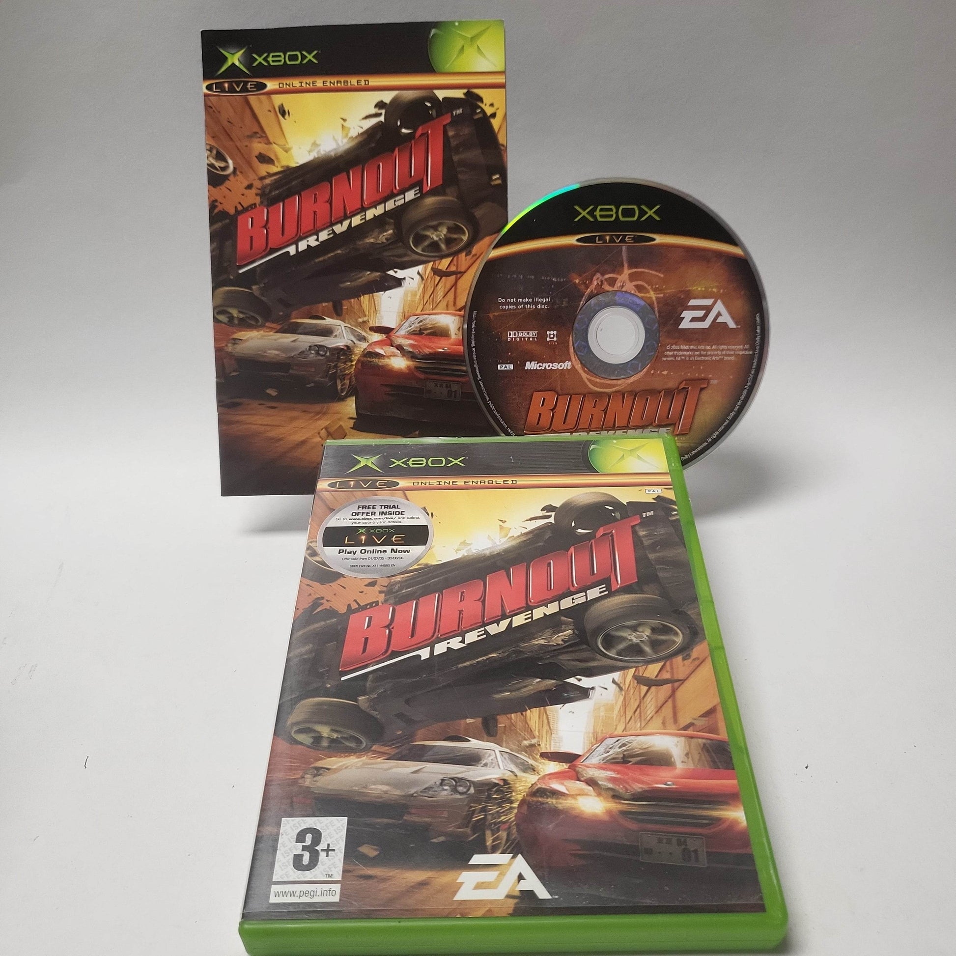 Burnout Revenge Xbox Original - Feniks Gameshop