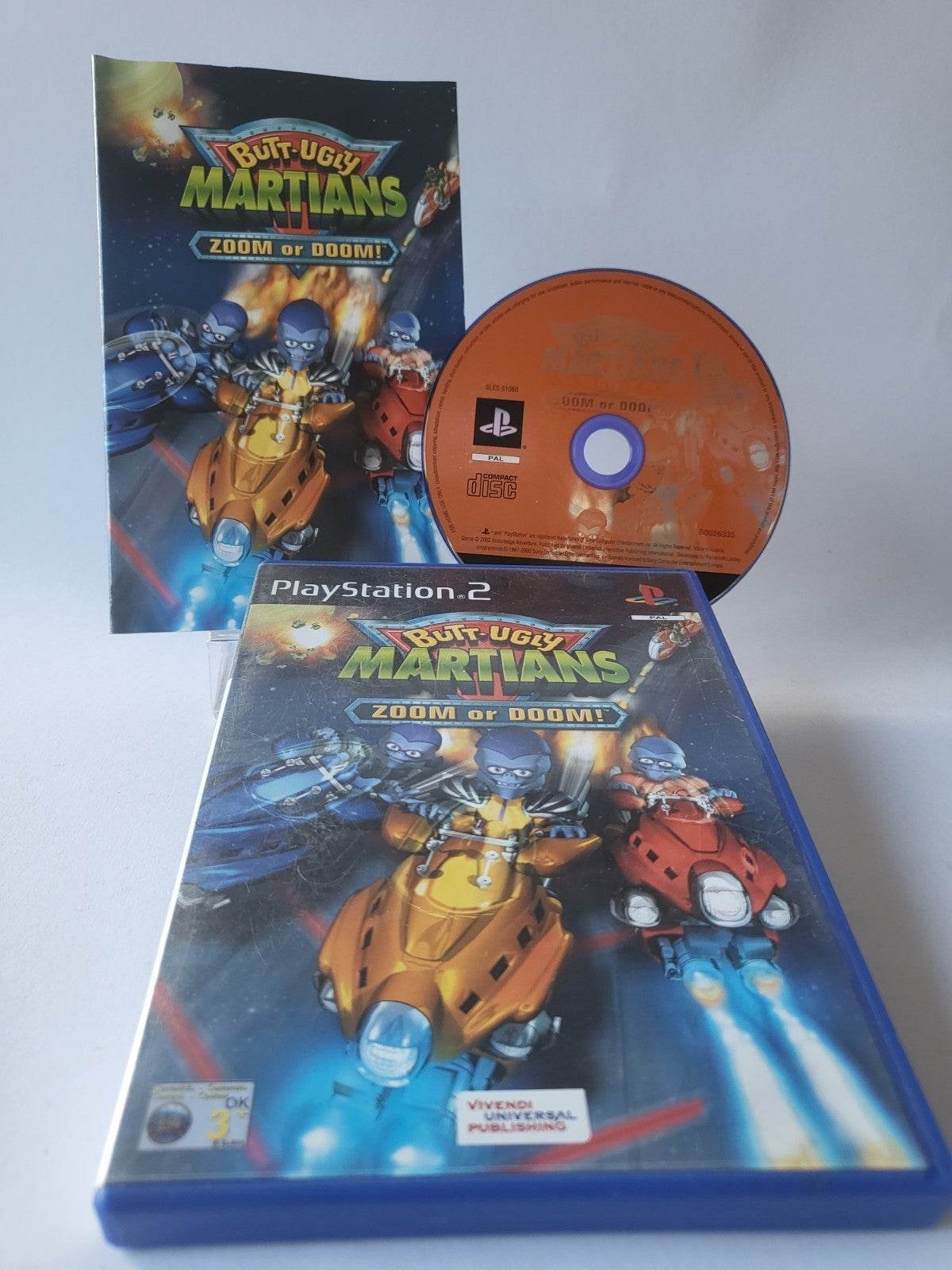 Butt-Ugly Martains Zoom or Doom Playstation 2 - Feniks Gameshop