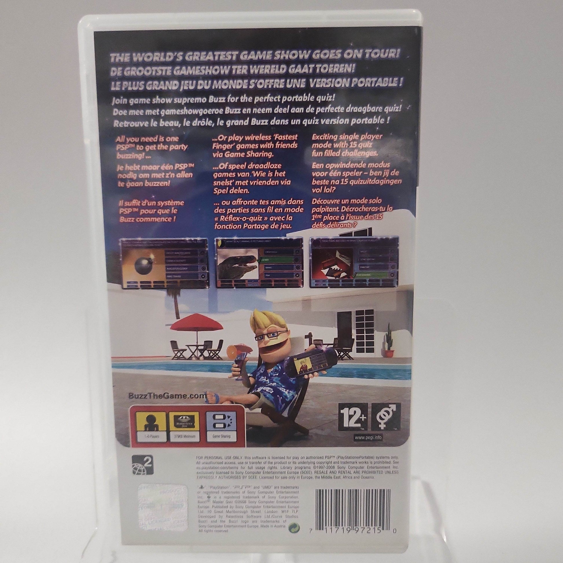 Buzz! Master Quiz Playstation Portable - Feniks Gameshop