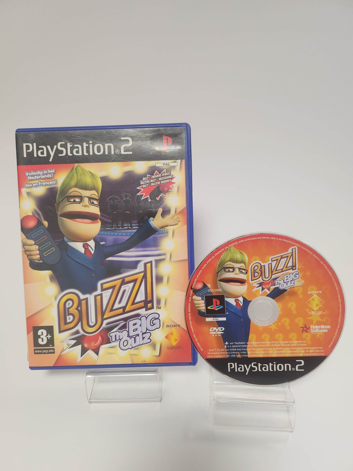 Buzz! The Big Quiz (No Book) PlayStation 2 - Feniks Gameshop