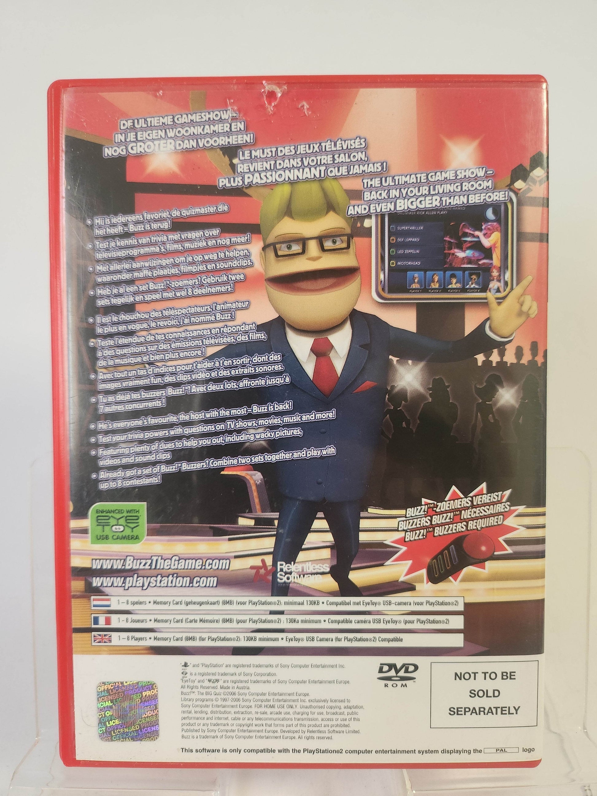 Buzz The Big Quiz Playstation 2 - Feniks Gameshop