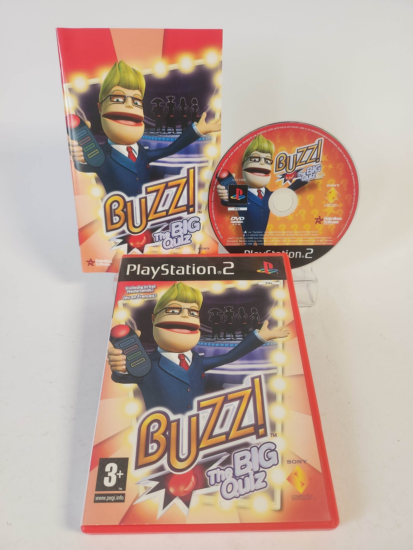 Buzz The Big Quiz Playstation 2 - Feniks Gameshop