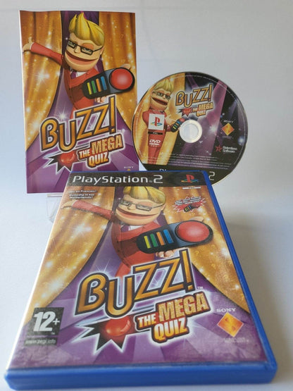 Buzz the Mega Quiz Playstation 2 - Feniks Gameshop