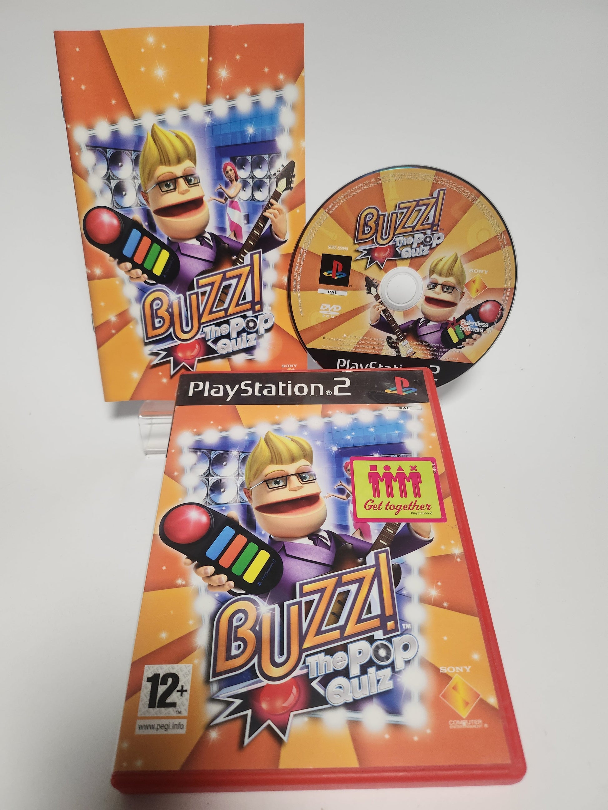 Buzz! The Pop Quiz Playstation 2 - Playstation 2 Games