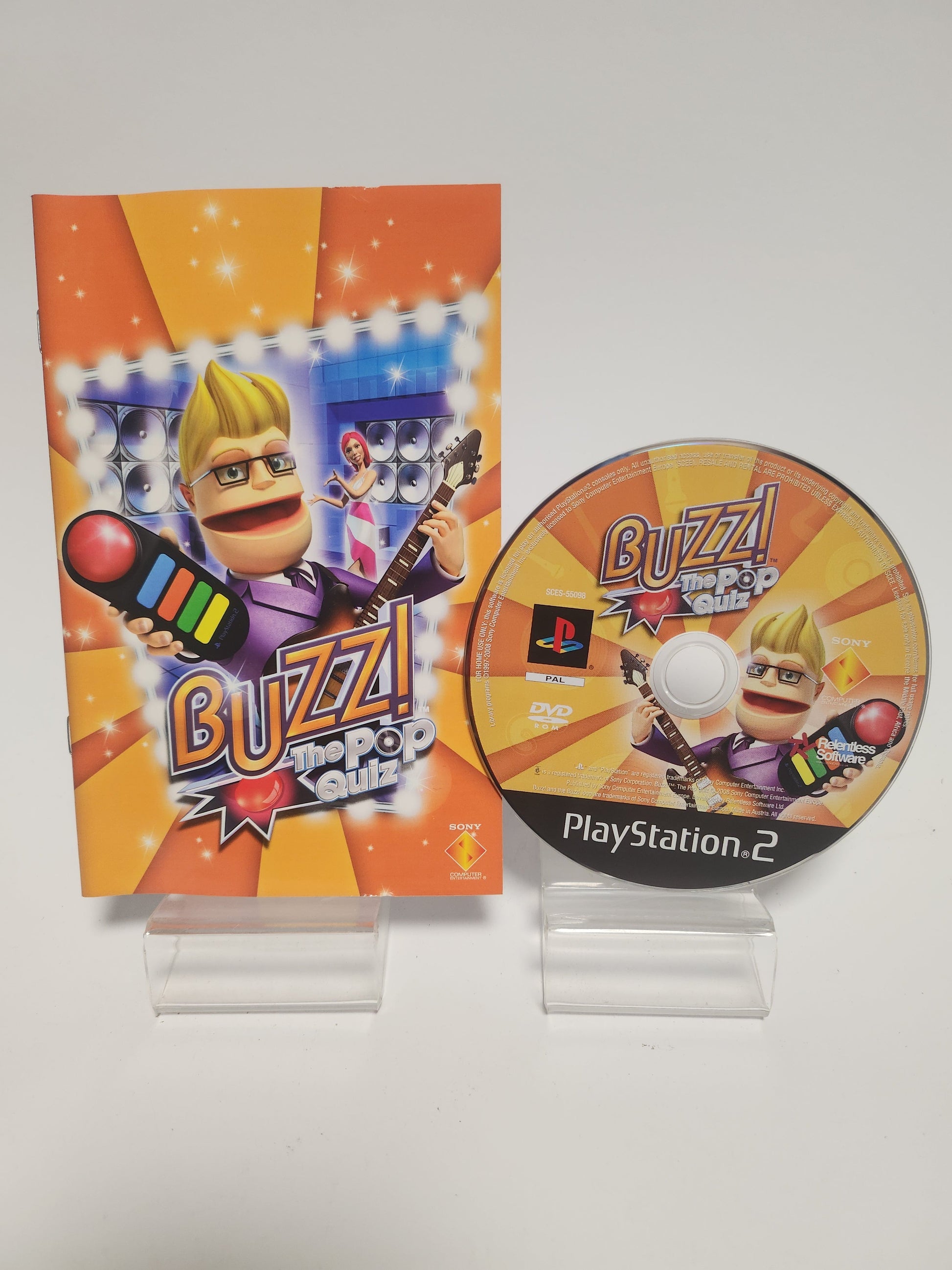 Buzz! The Pop Quiz Playstation 2 - Playstation 2 Games