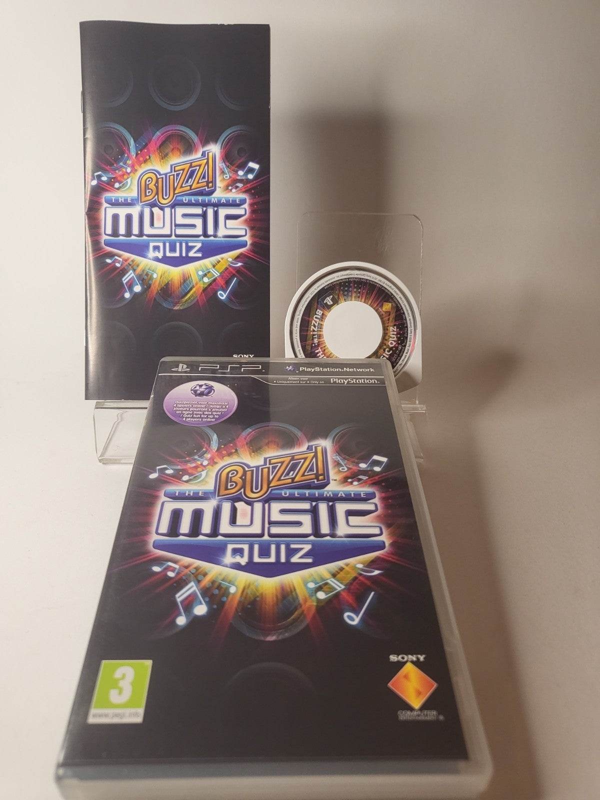 Buzz! the Ultimate Music Quiz Playstation Portable - Feniks Gameshop
