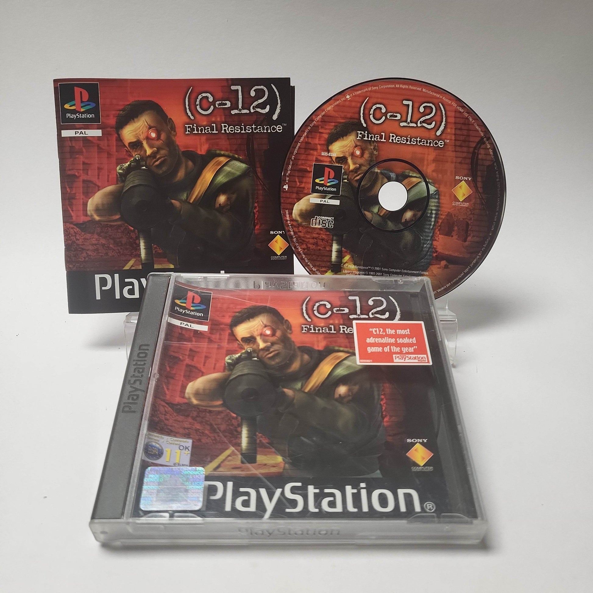 C-12: Final Resistance Playstation 1 - Feniks Gameshop