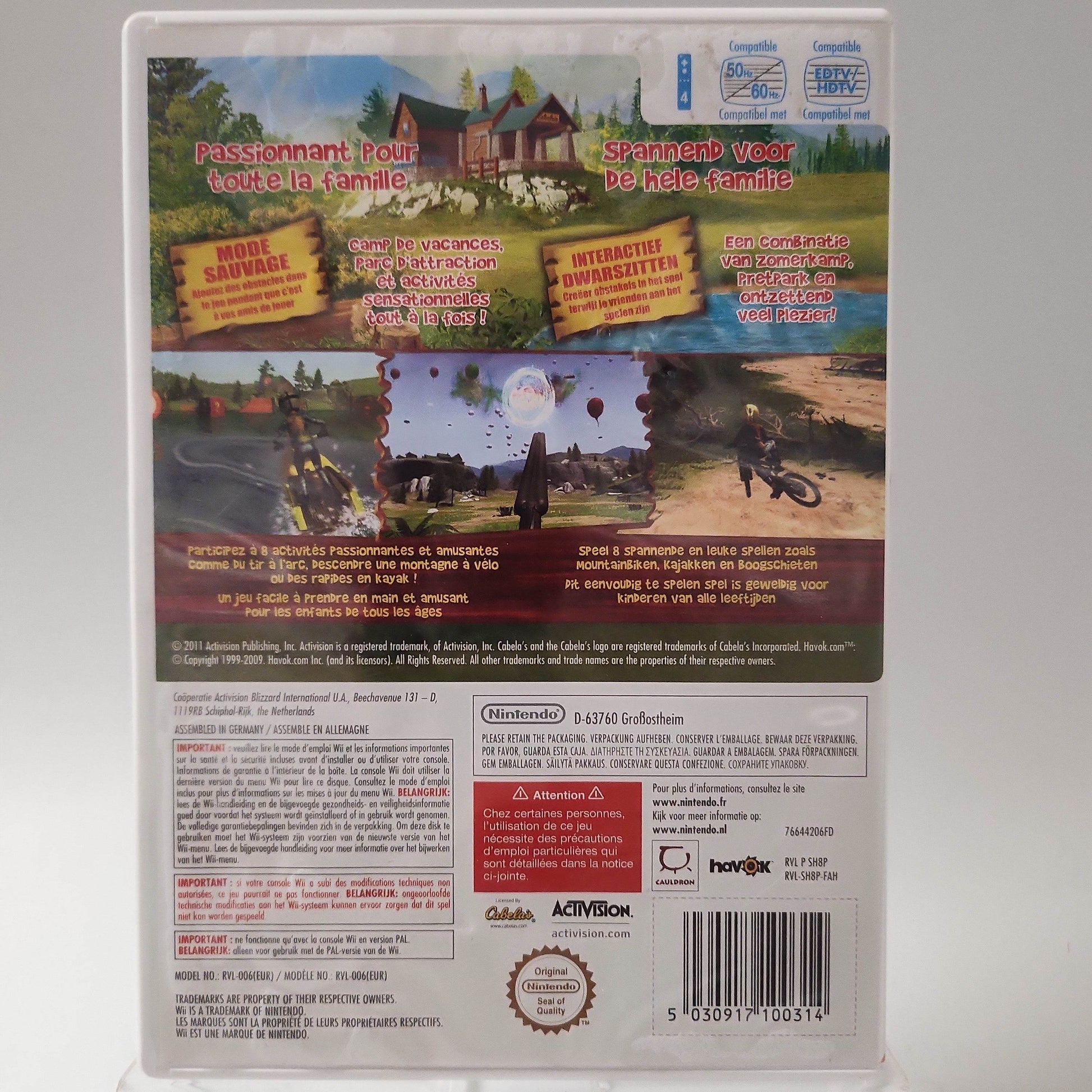 Cabela's Adventure Camp Nintendo Wii - Feniks Gameshop