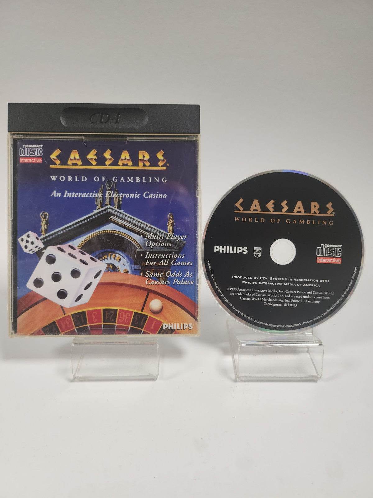 Caesars World of Gambling Philips CD-i - Feniks Gameshop