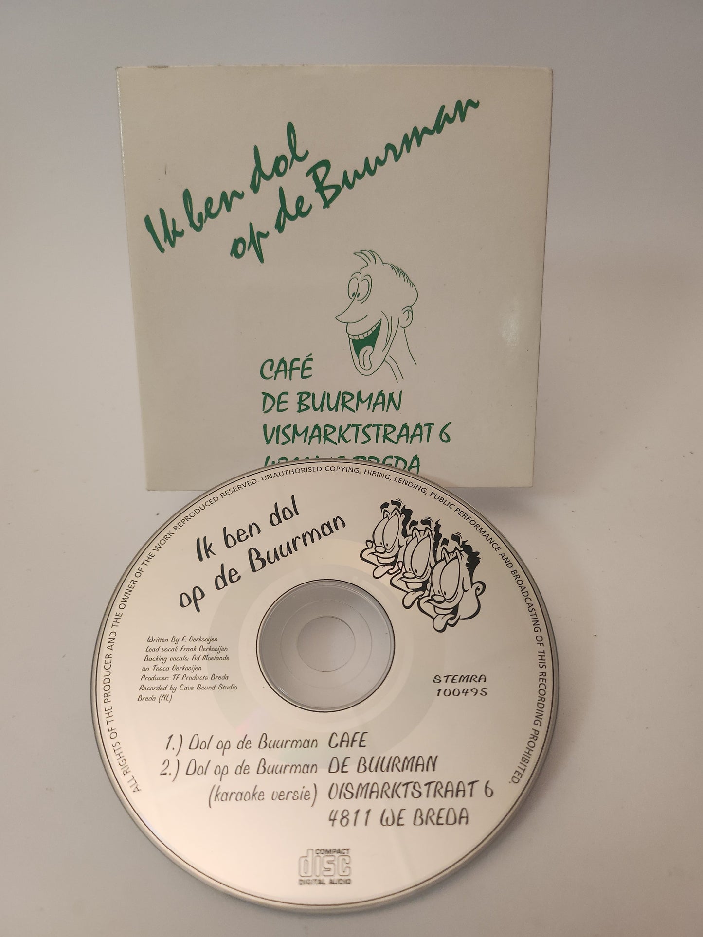 Café de Buurman: Ik Ben Dol op de Buurman CD Single - CD Single