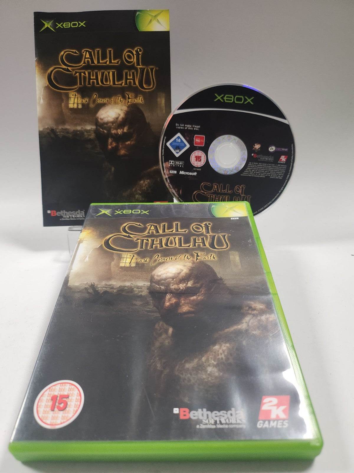 Call of Cthulhu Dark Corners of the Warth Xbox Original - Feniks Gameshop