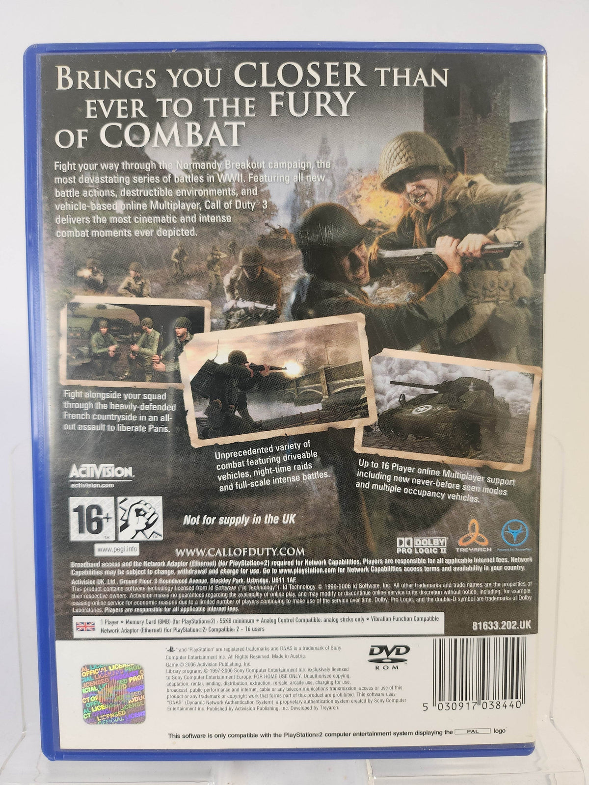 Call of Duty 3 Playstation 2 - Feniks Gameshop