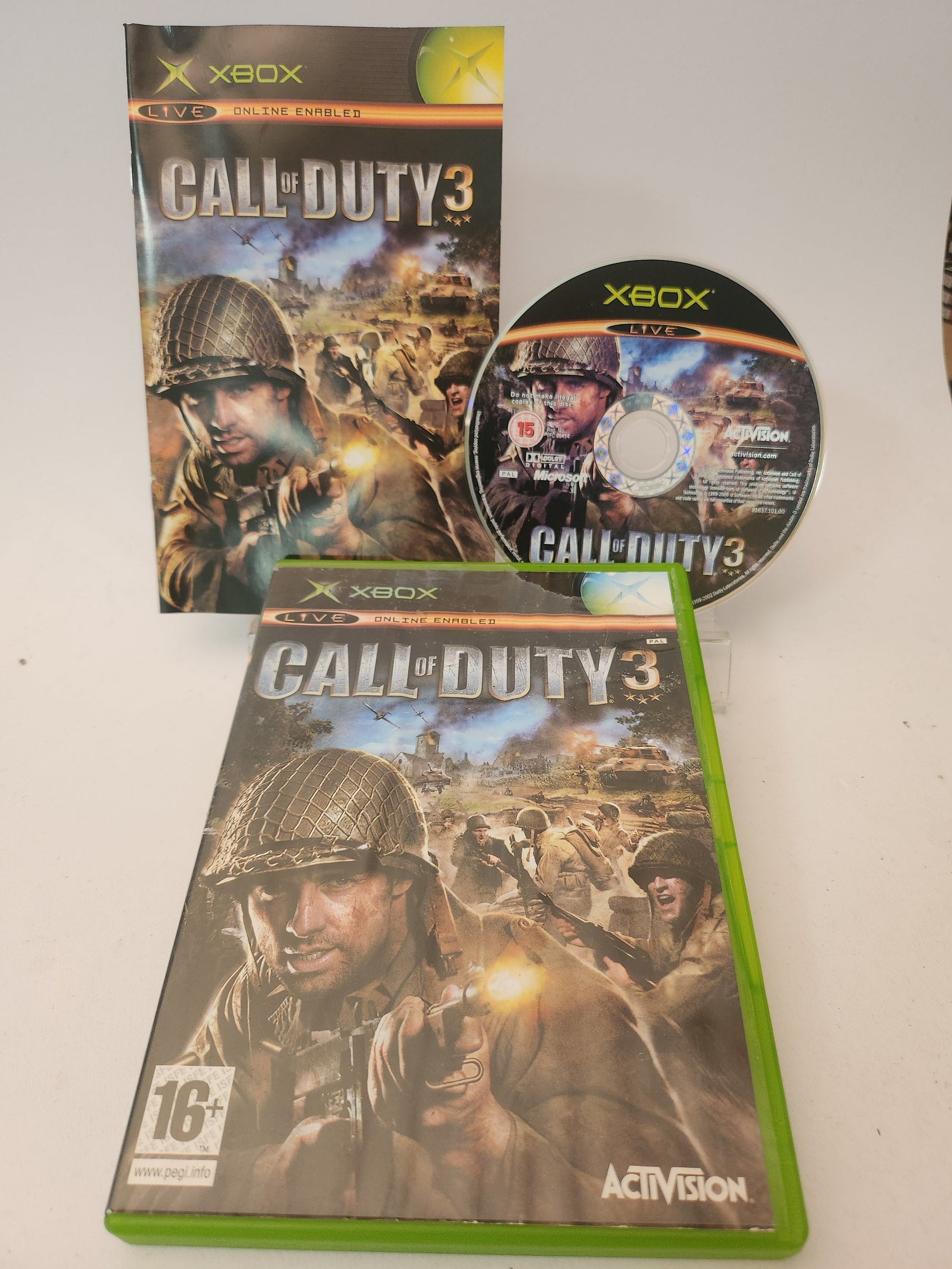 Call of Duty 3 Xbox Original - Xbox original games