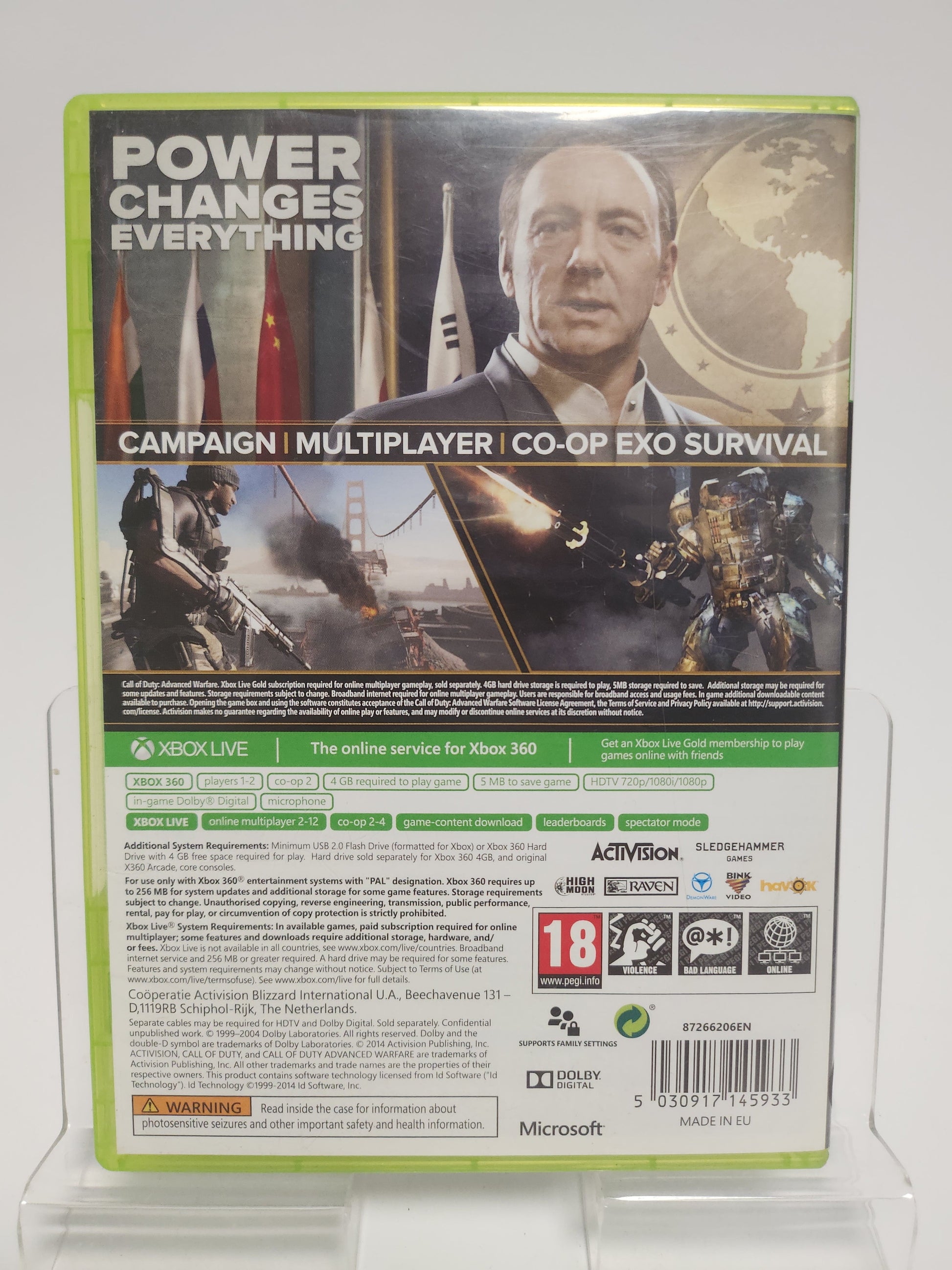 Call of Duty Advanced Warfare (No Book) Xbox 360 - Xbox 360 Games
