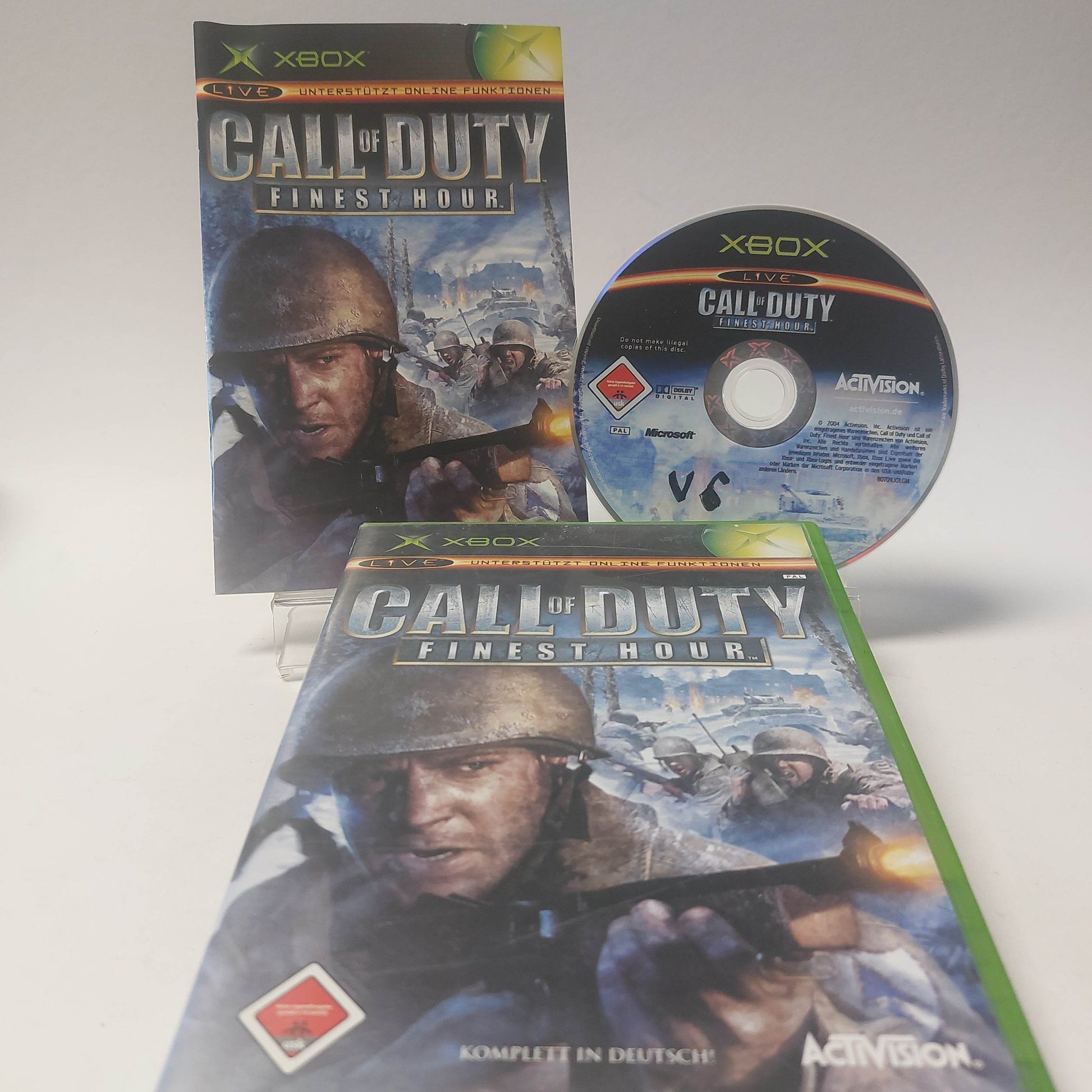 Call of Duty Finest Hour Xbox Original - Feniks Gameshop