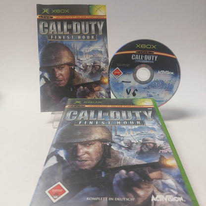 Call of Duty Finest Hour Xbox Original - Feniks Gameshop