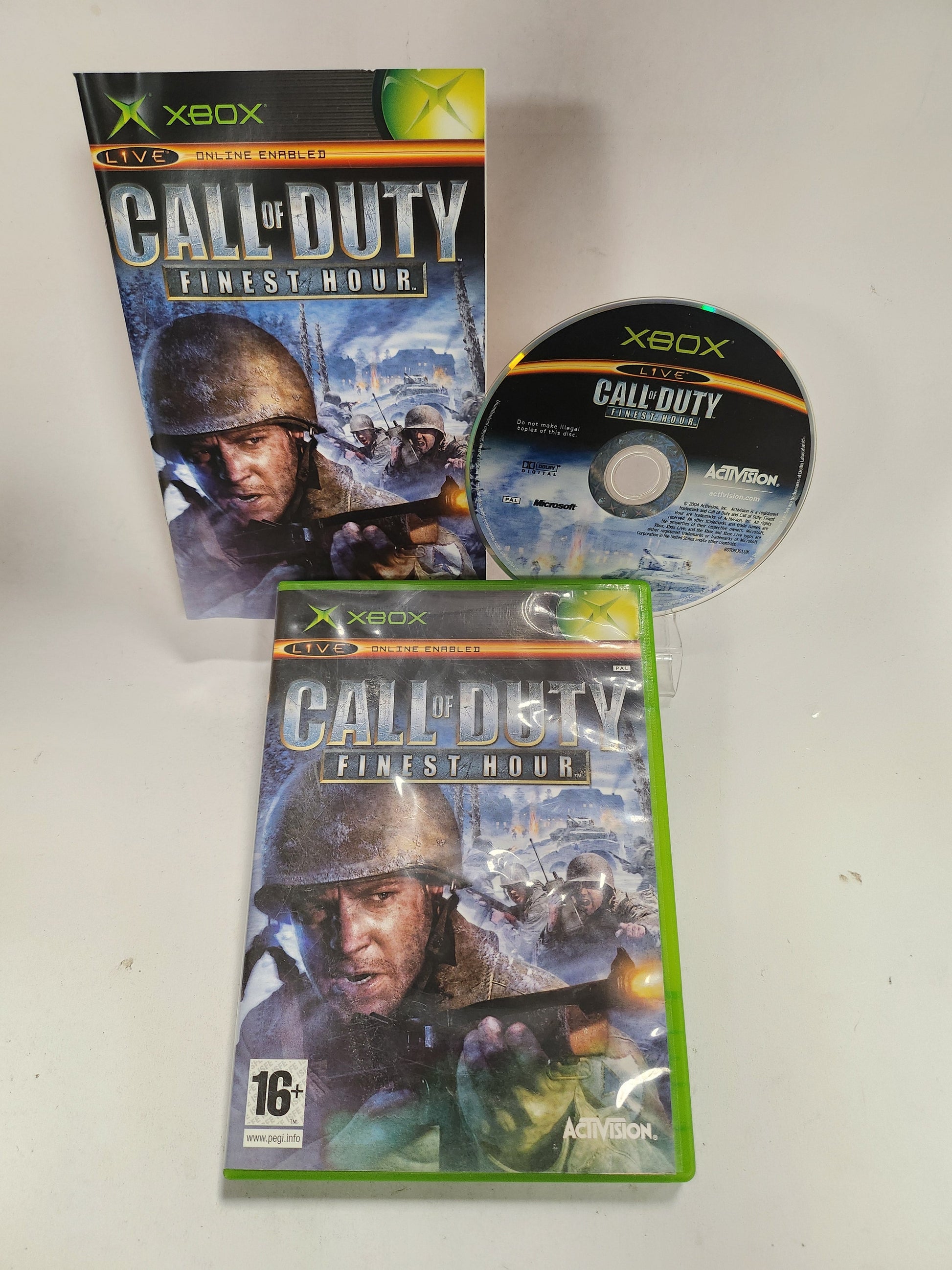 Call of Duty: Finest Hour Xbox Original - Xbox original games