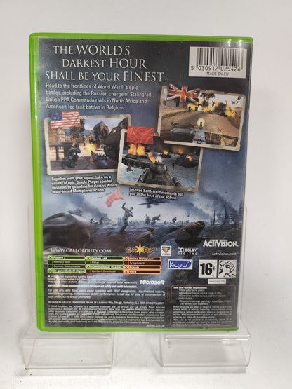 Call of Duty: Finest Hour Xbox Original - Xbox original games
