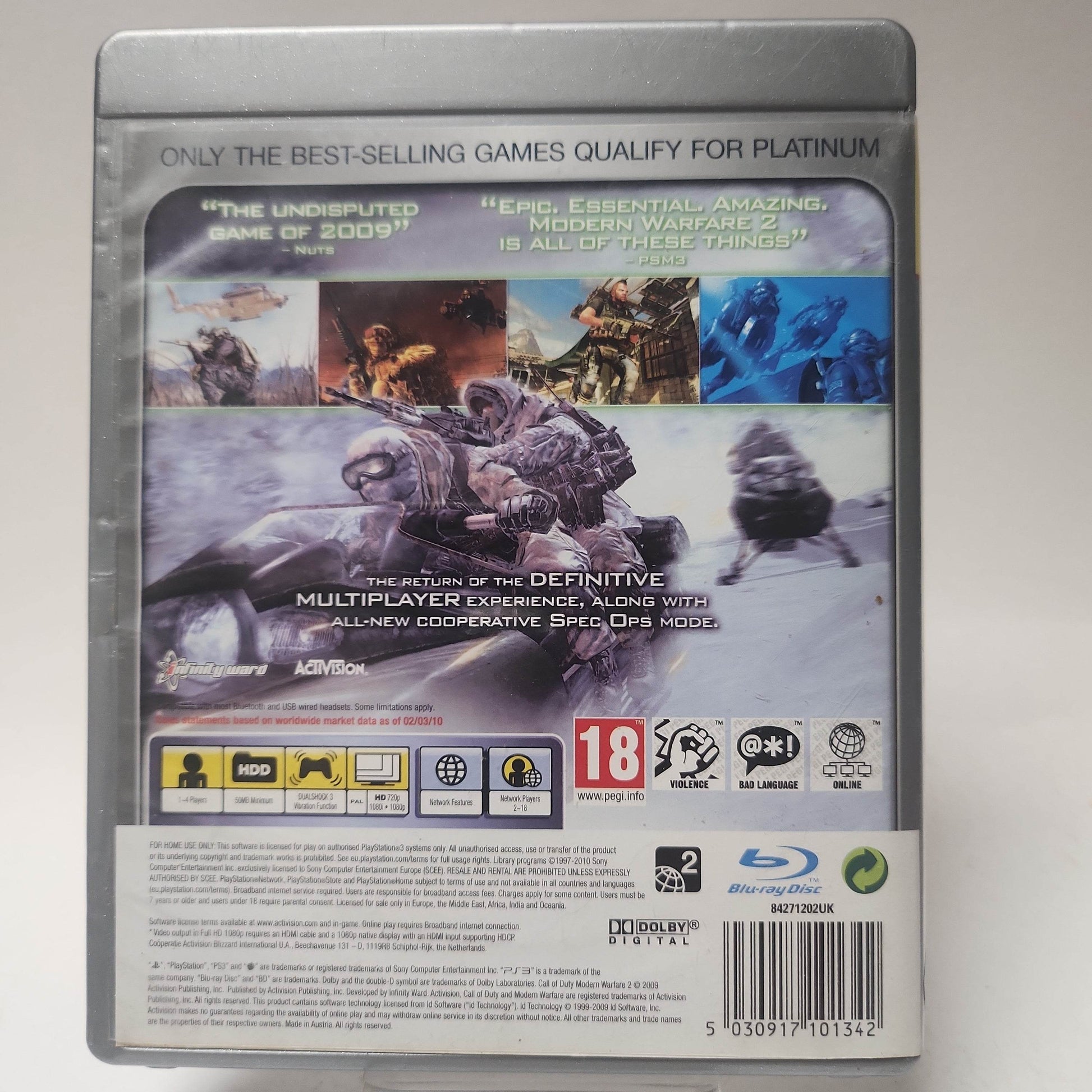 Call of Duty Modern Warfare 2 Platinum (No Book) PS3 - Feniks Gameshop