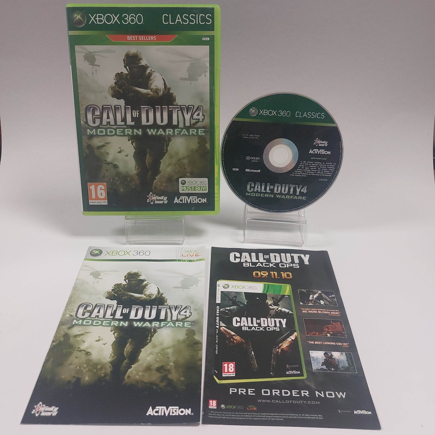 Call of Duty 4 Modern Warfare Classics Best Sellers Xbox 360 - Feniks Gameshop