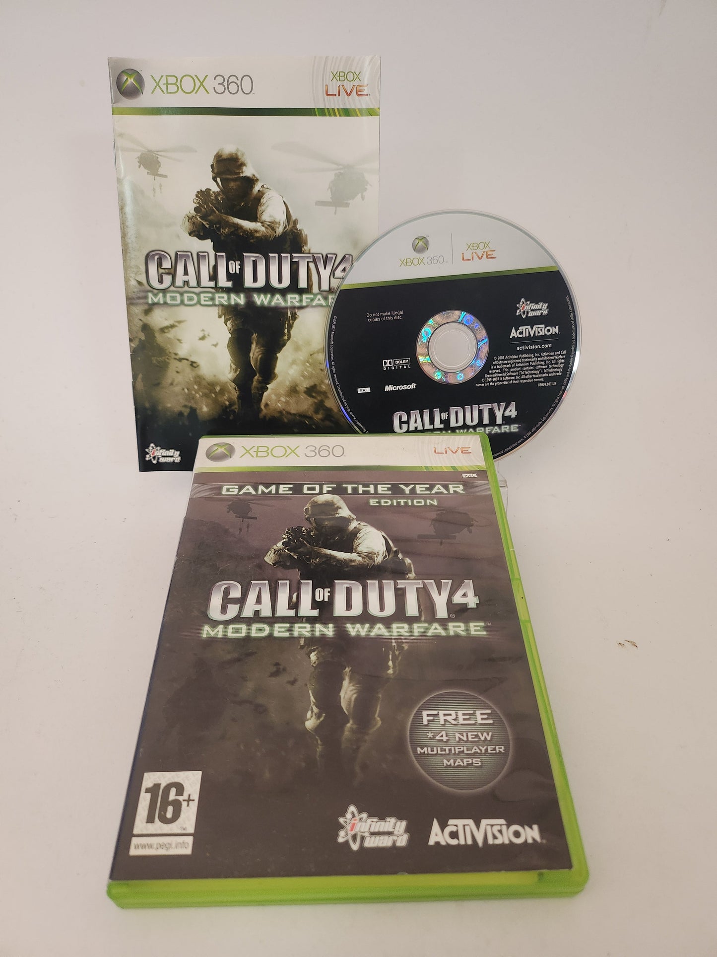 Call of Duty Modern Warfare 4 Game of the Year Edition Xbox 360 - Xbox 360 Games