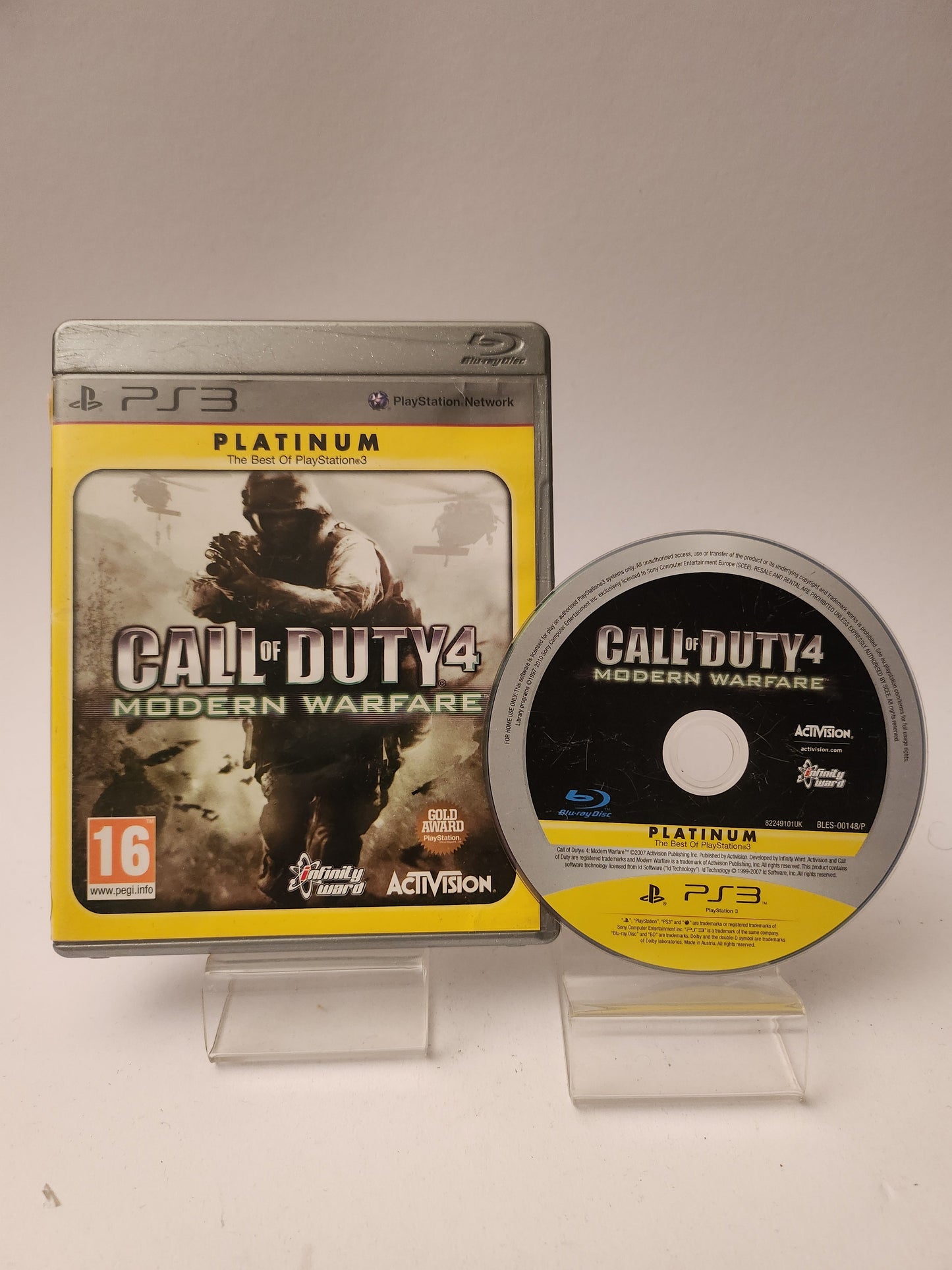 Call of Duty Modern Warfare 4 Platinum (No Book) PlayStation 3 - playstation 3 Games