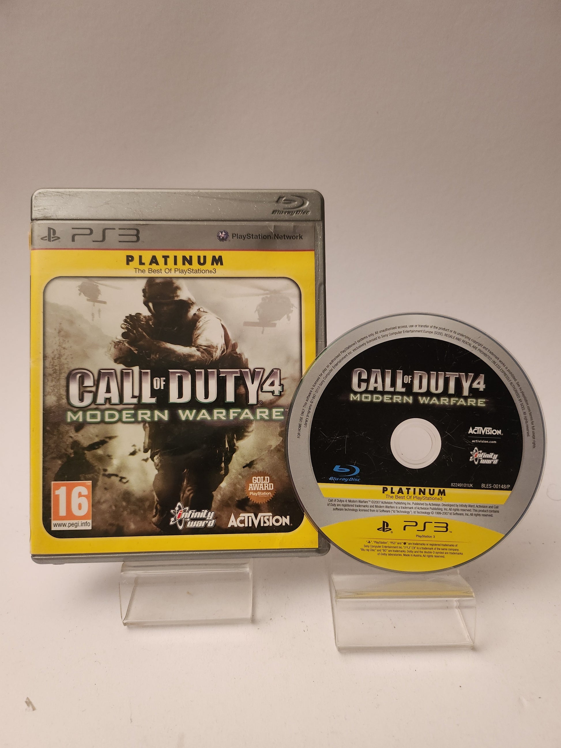 Call of Duty Modern Warfare 4 Platinum (No Book) PlayStation 3 - playstation 3 Games