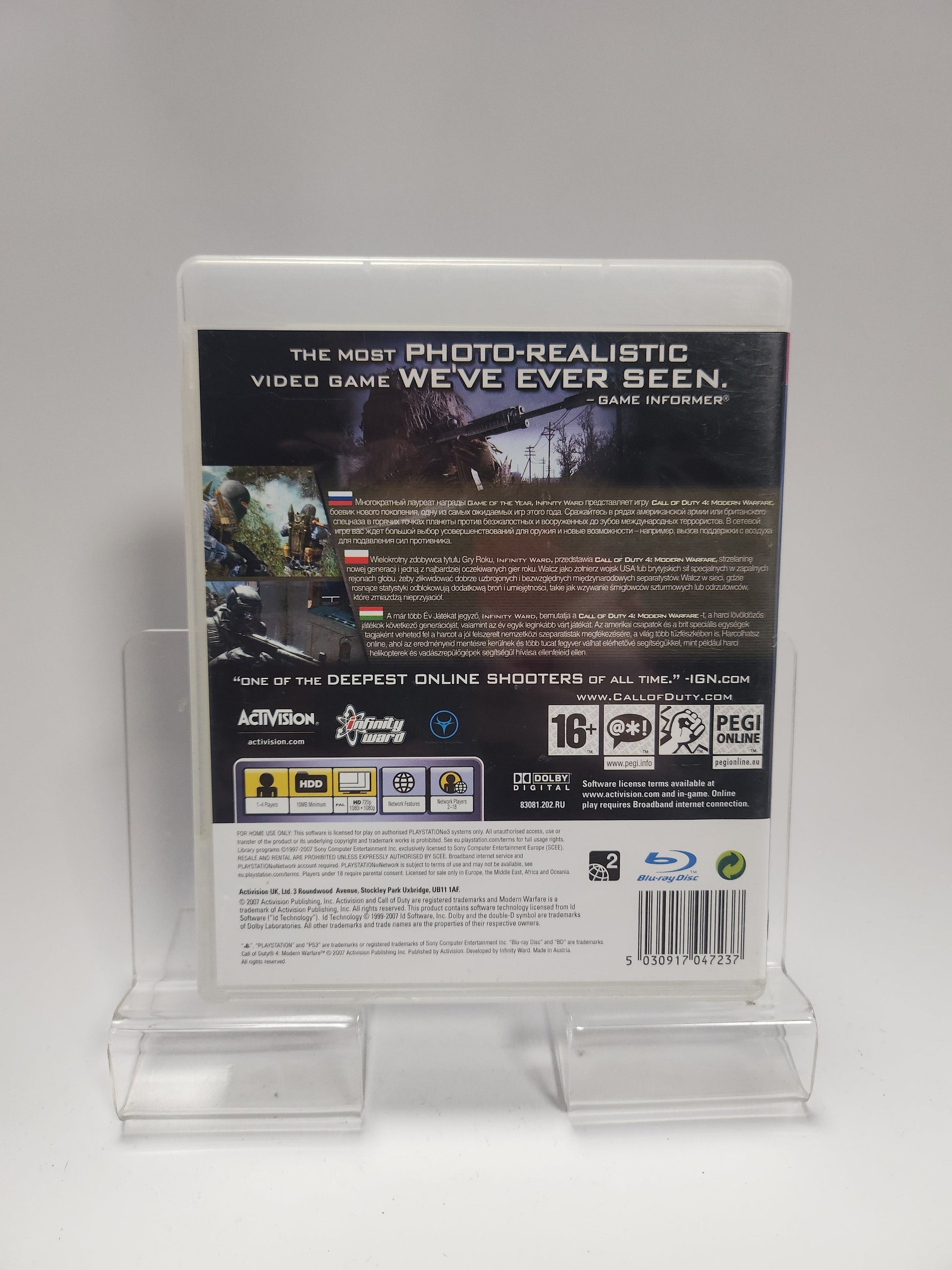 Call of Duty Modern Warfare 4 Playstation 3 - playstation 3 Games