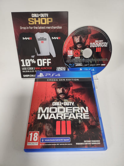 Call of Duty Modern Warfare III Cross Gen Edition Playstation 4 - Playstation 4 games