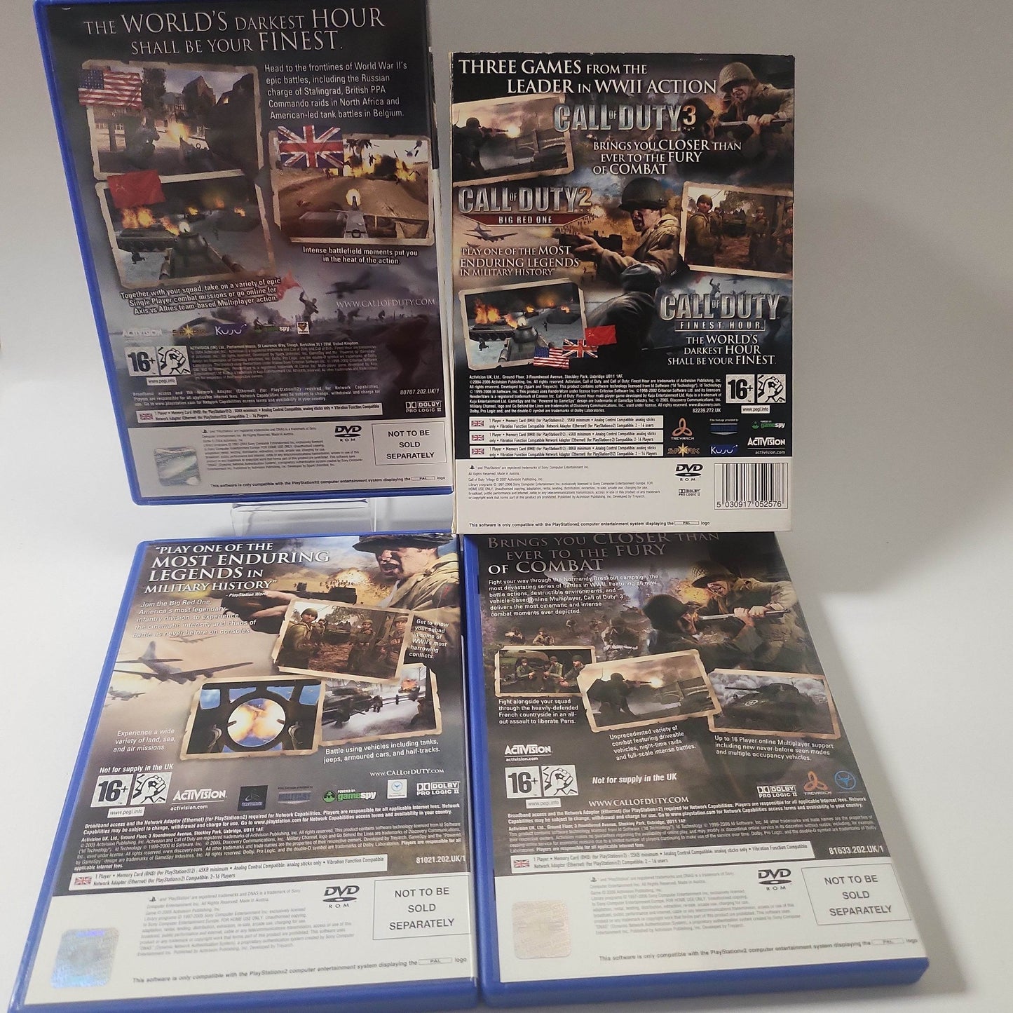 Call of Duty Trilogy Playstation 2 - Feniks Gameshop