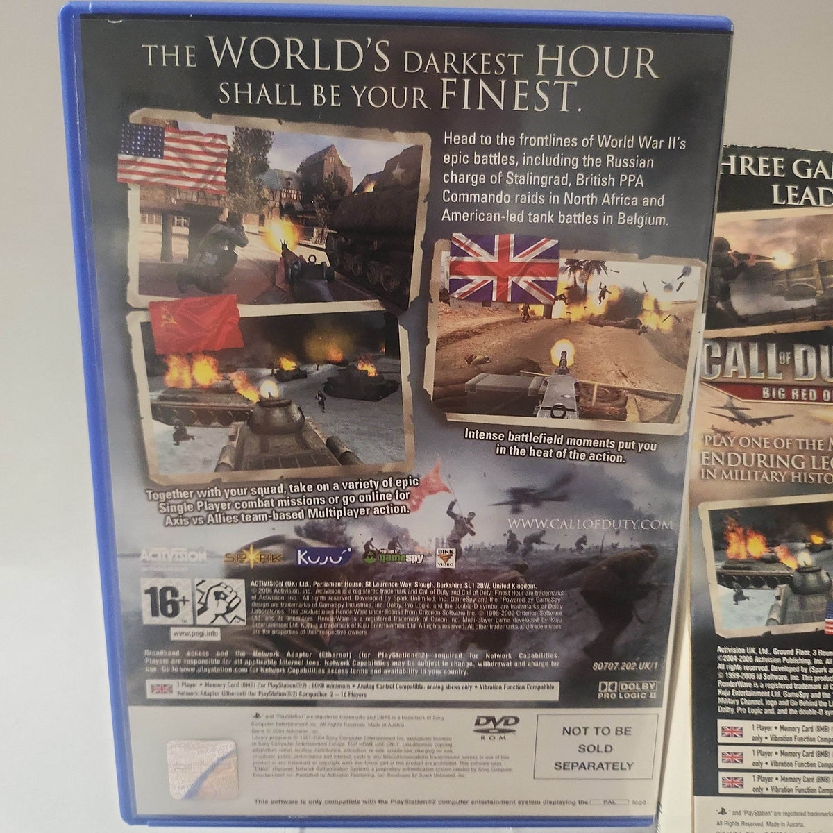 Call of Duty Trilogy Playstation 2 - Feniks Gameshop