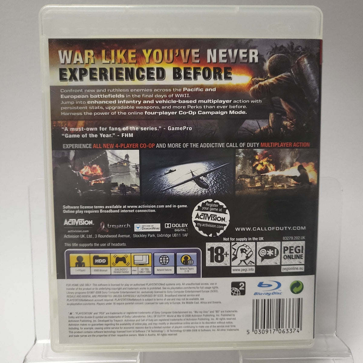 Call of Duty World at War Playstation 3 - Feniks Gameshop