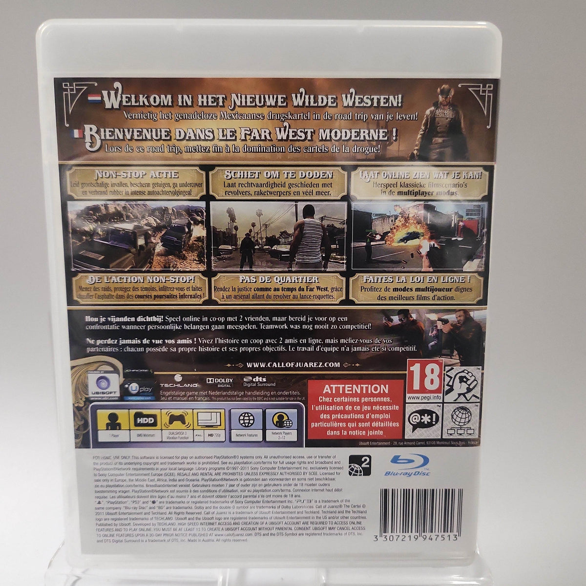 Call of Juarez the Cartel Playstation 3 - Feniks Gameshop