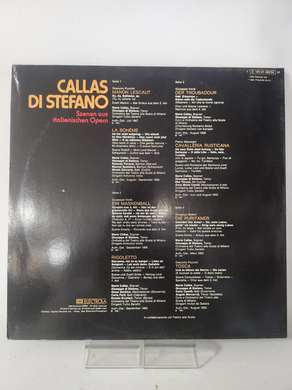 Callas & Di Stefano at La Scala LP Vinyl - Lp Vinyl