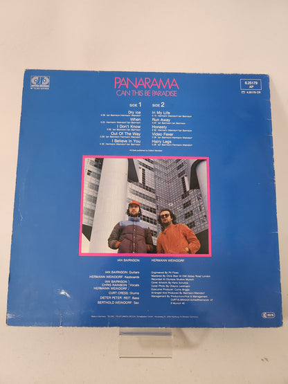 Can this Be Paradise: Panarama LP Vinyl - Lp Vinyl