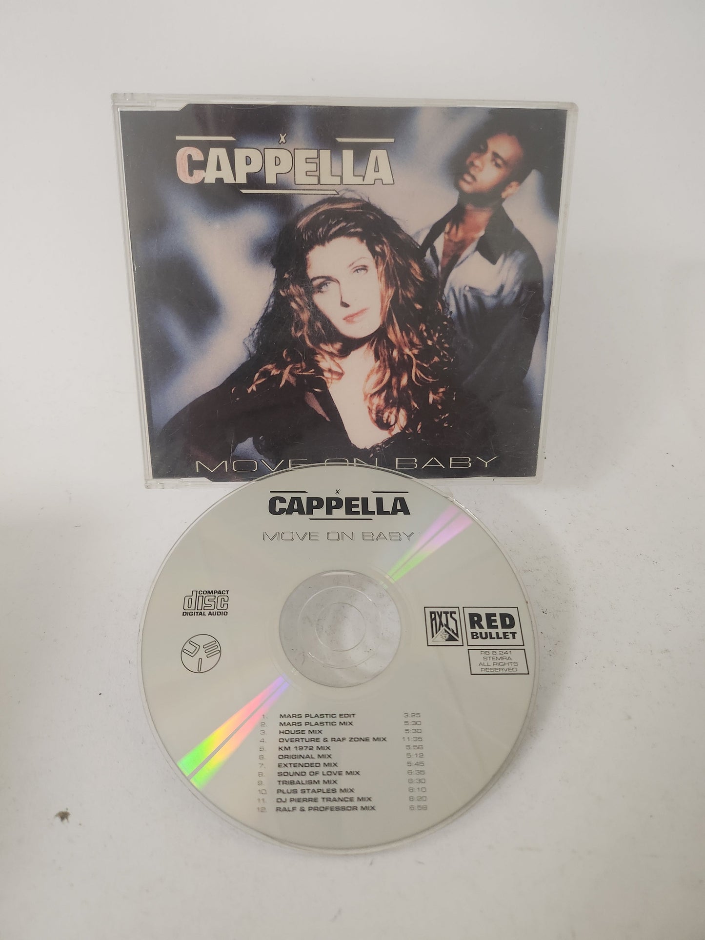 Capella: Move on Baby CD Single - CD Single