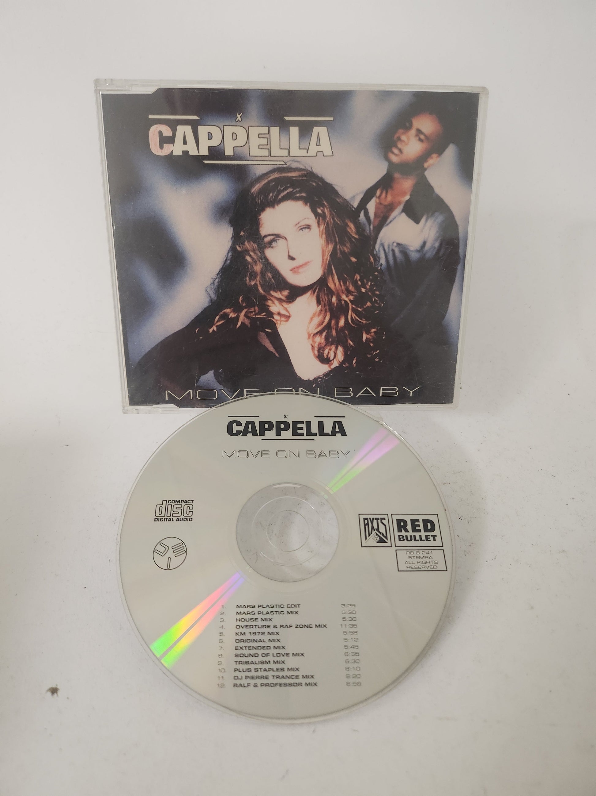 Capella: Move on Baby CD Single - CD Single