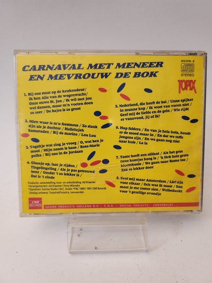 Carnaval met Meneer en Mevrouw de Bok CD - Cd
