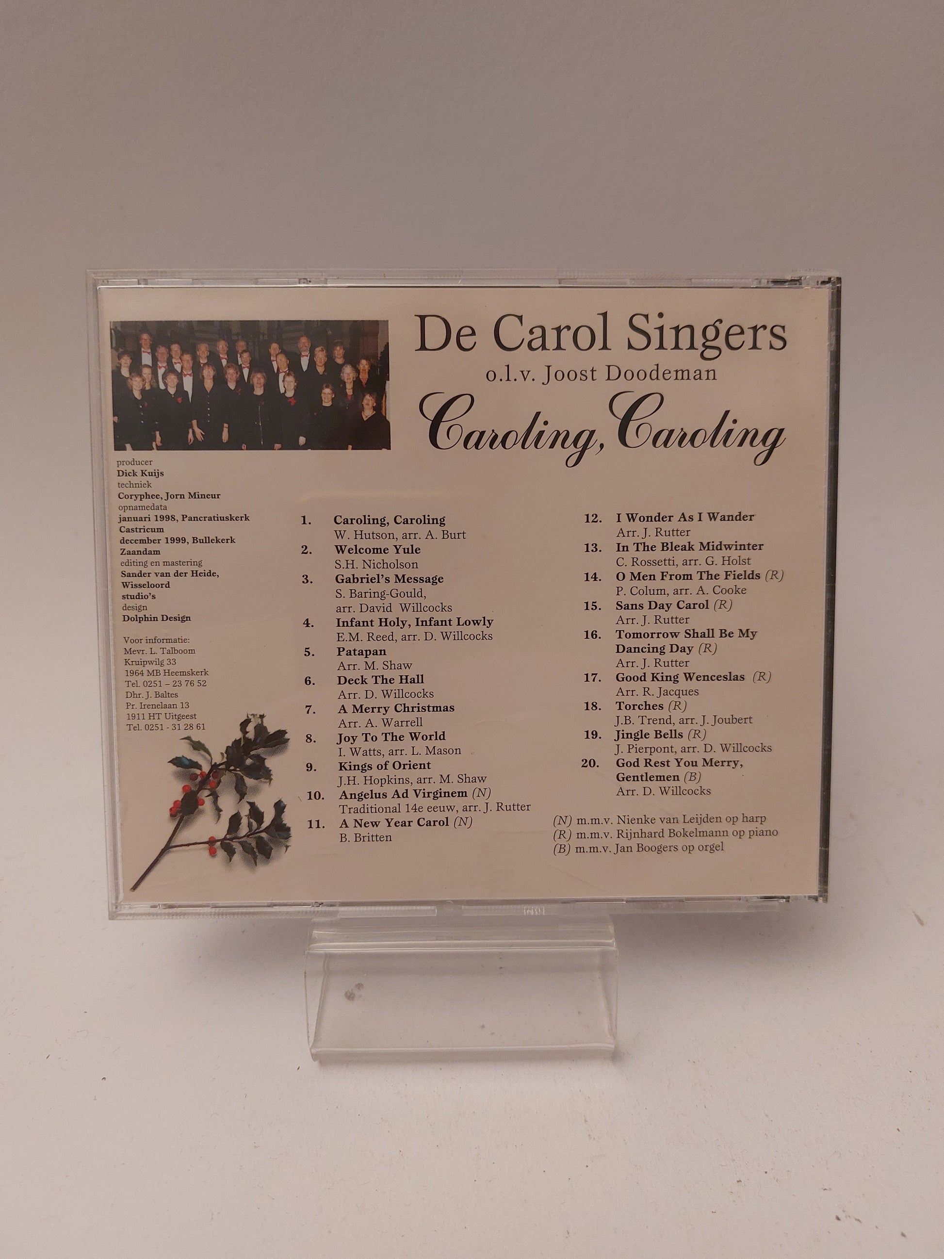 Carol Singers: Caroling Caroling CD - Cd