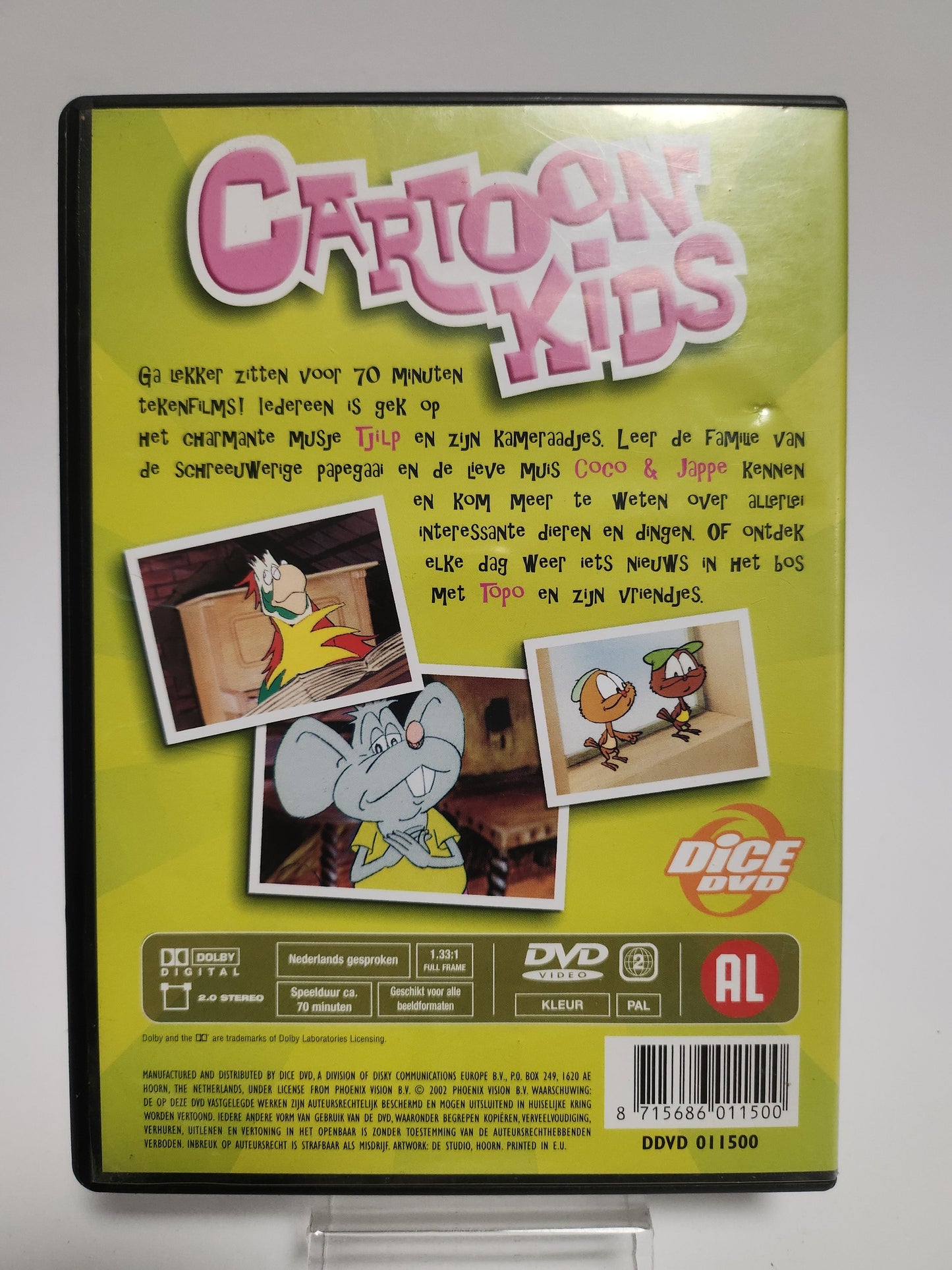 Cartoon Kids Deel 3 Dvd Kids - Dvd kids