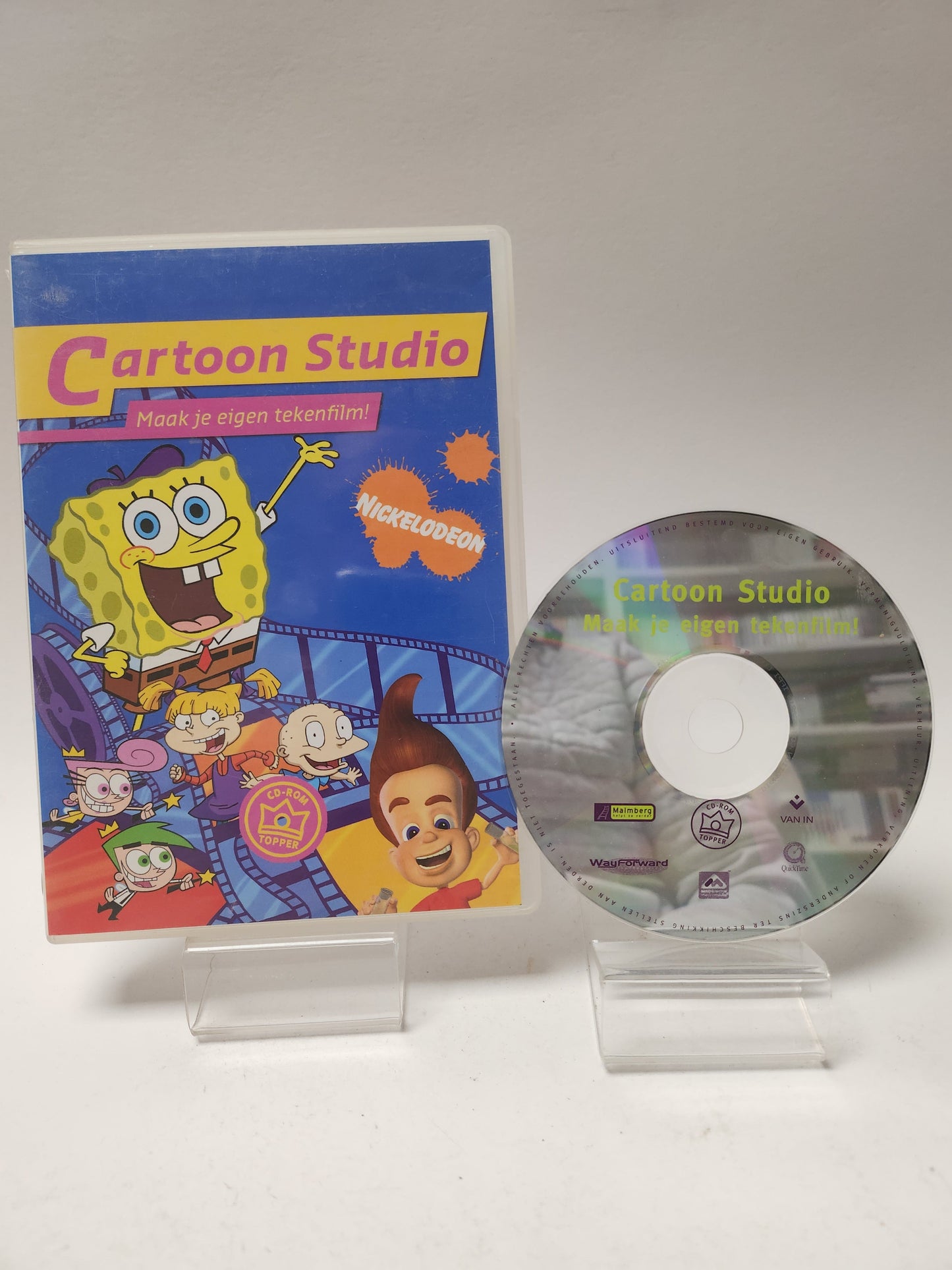 Cartoon Studio ’Maak je Eigen Tekenfilm’ (No Book) PC - PC Games